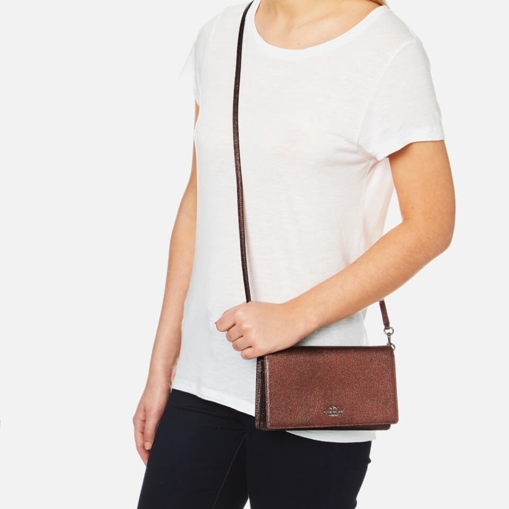 Coach foldover Crossbody Bag